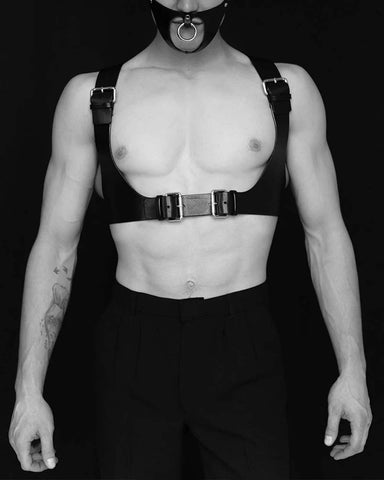 Black Bruce Harness