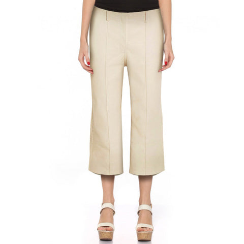 Women's Leather Straight Fit Culottes