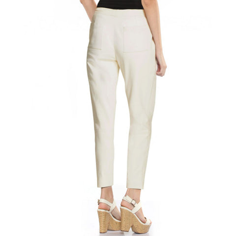 Women's Straight Fit Leather Pant